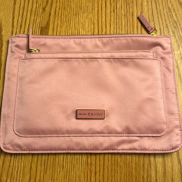 Authentic Prada Candy satin pouches - Picture 1 of 2